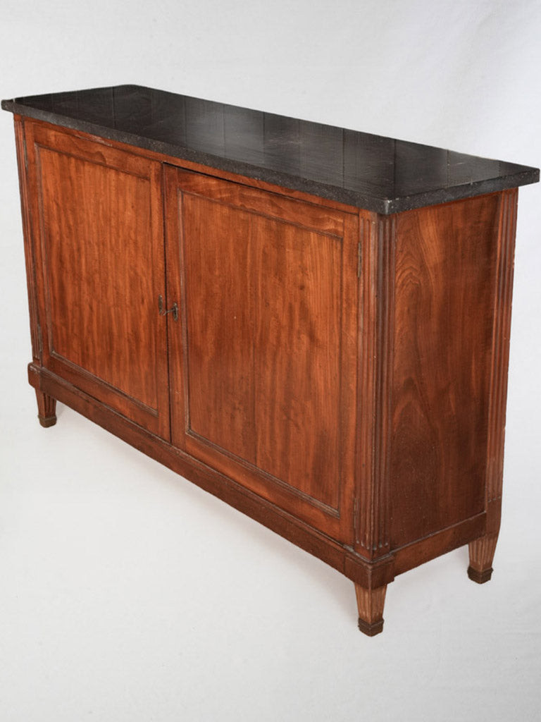 Warm-toned mahogany vintage sideboard