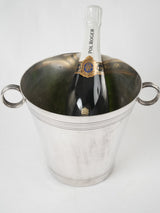 Chic French champagne bucket with handles
