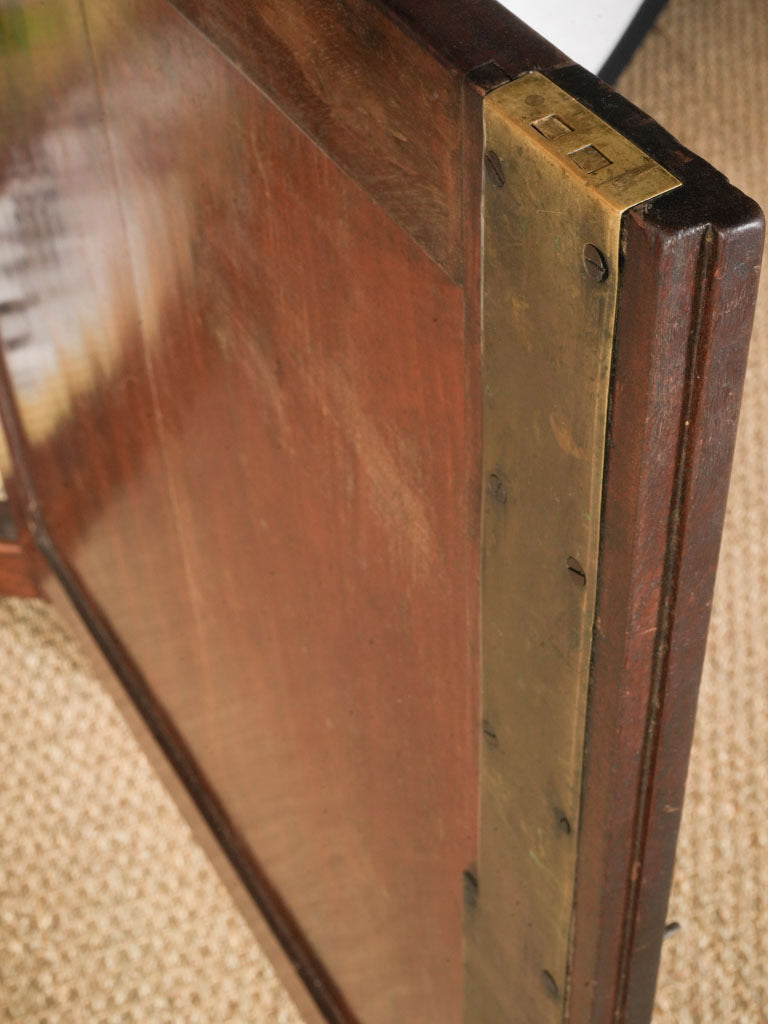 Sophisticated fluted pilasters buffet