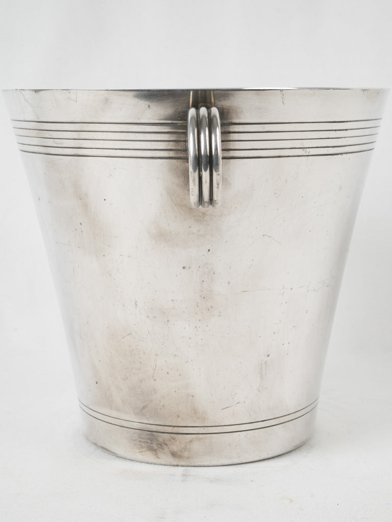 Exquisite 19th-century loop-handled Champagne bucket