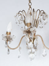 Small 4 light chandelier 23¾" x 11¾"