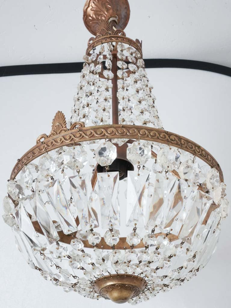 Small Montgolfier chandelier 21¼" x 9¾"