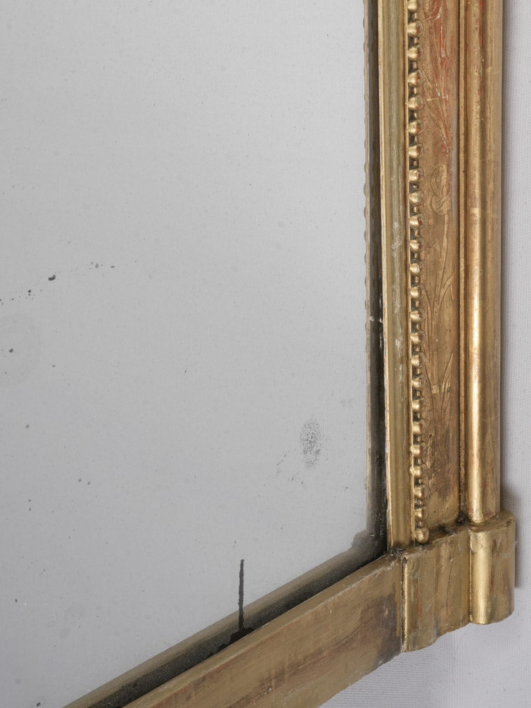Substantial Antique Louis-Philippe Gilt Mirror - 59" x 45"
