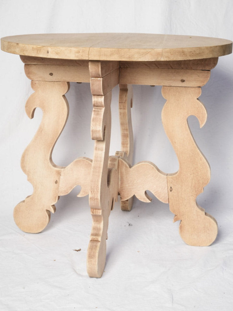 Aged patina decorative fir tables