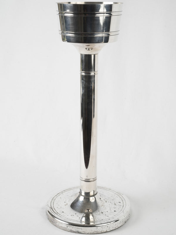 Elegant 19th Century Silver Plated Champagne Bucket Stand