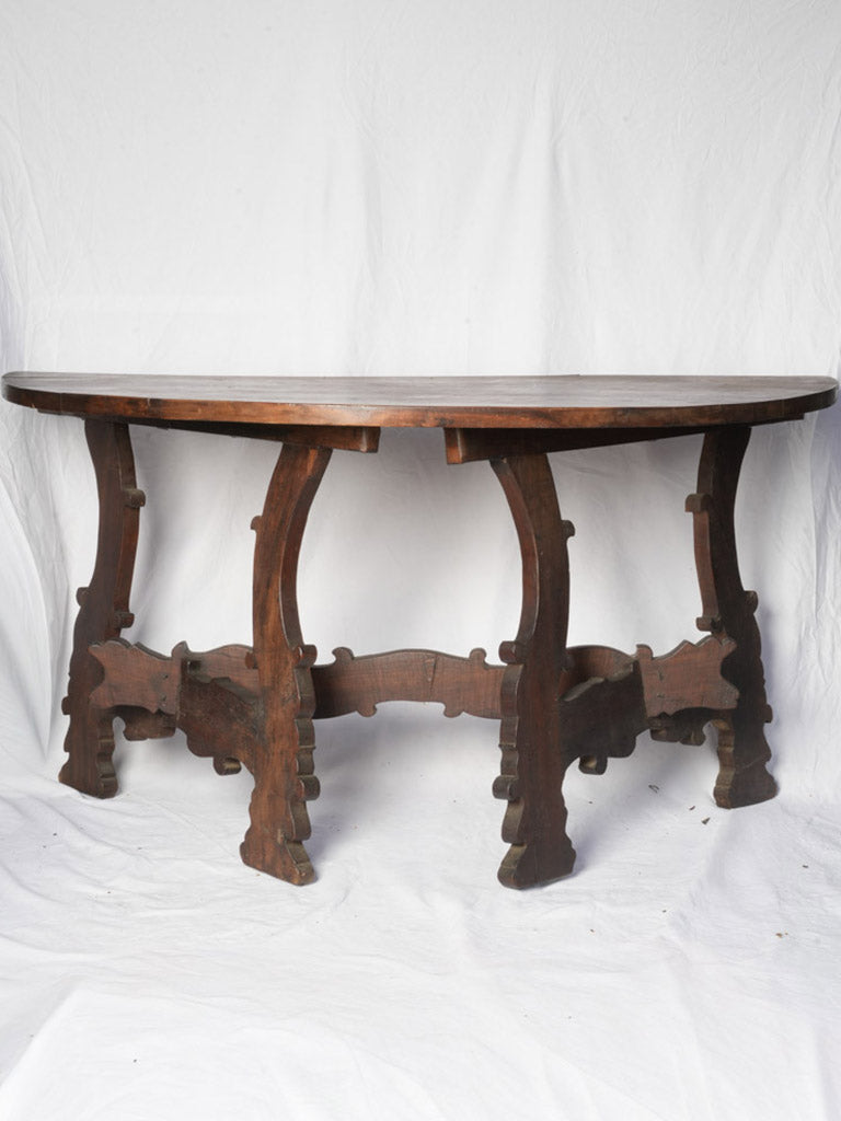 19th-century Italian console table  