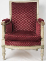Distinguished 18th-century Cressent Bergère Chair