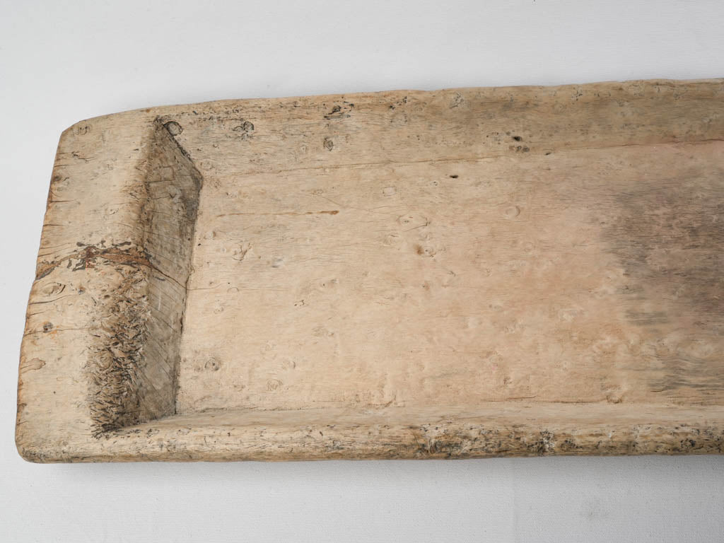 Traditional large wooden display tray  