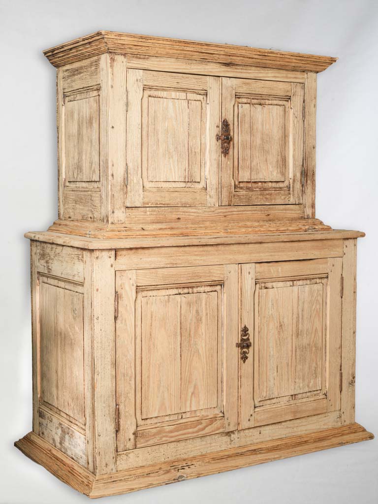 Characterful 19th-Century Two-Part Cupboard - 64¼"