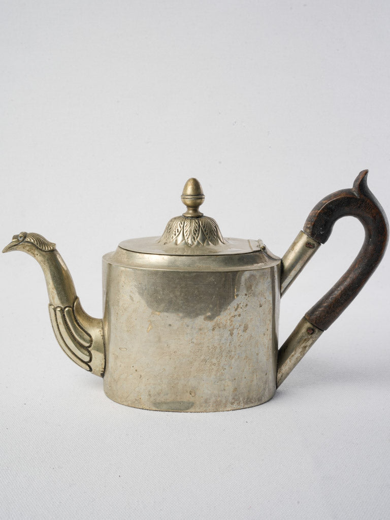 Graceful 19th-century decorative teapot