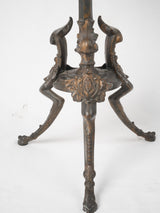 Stylish, 19th-century German iron table