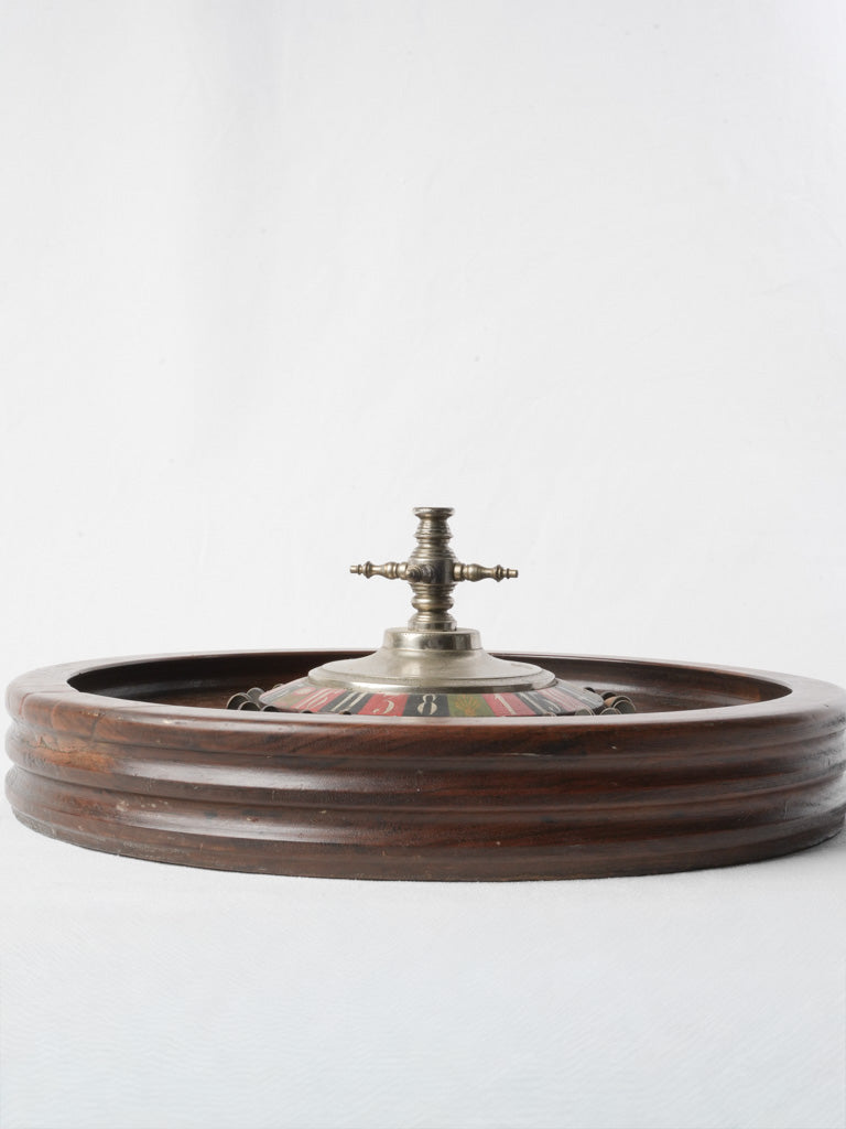 French Early 20th-Century Tabletop Roulette Game - 17¾"