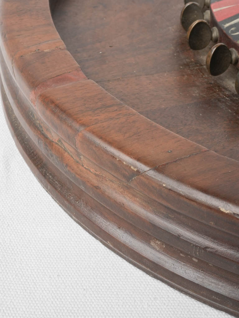 French Early 20th-Century Tabletop Roulette Game - 17¾"