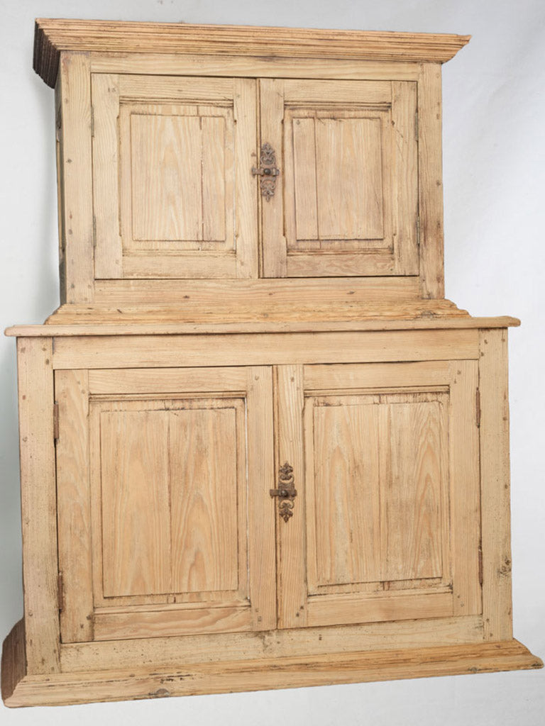 Rustic weathered wood cupboard  