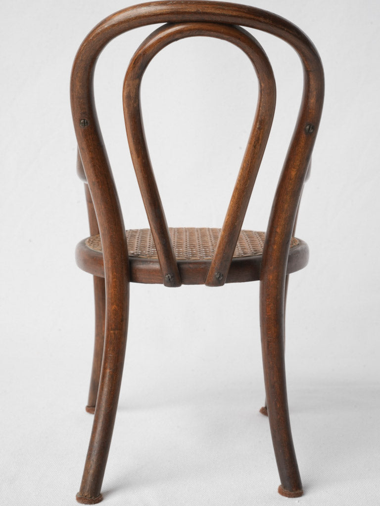 Early 20th Century Thonet Style Miniature Doll Armchair - 13"