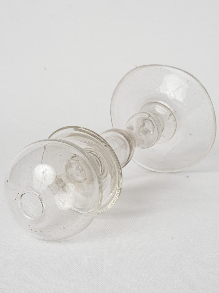 Decorative vintage French oil lamp