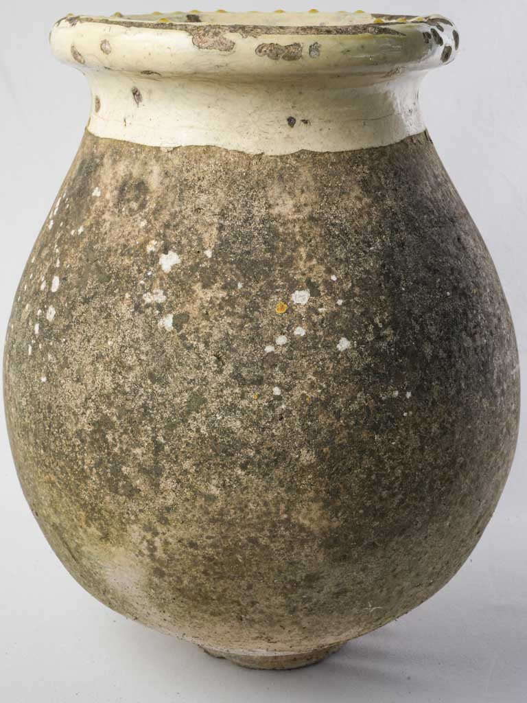 Weathered 19th-century Biot container