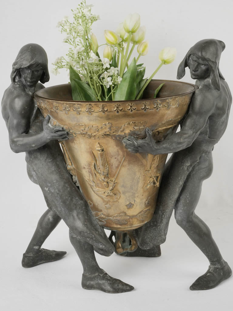 French 19th century historical figurine