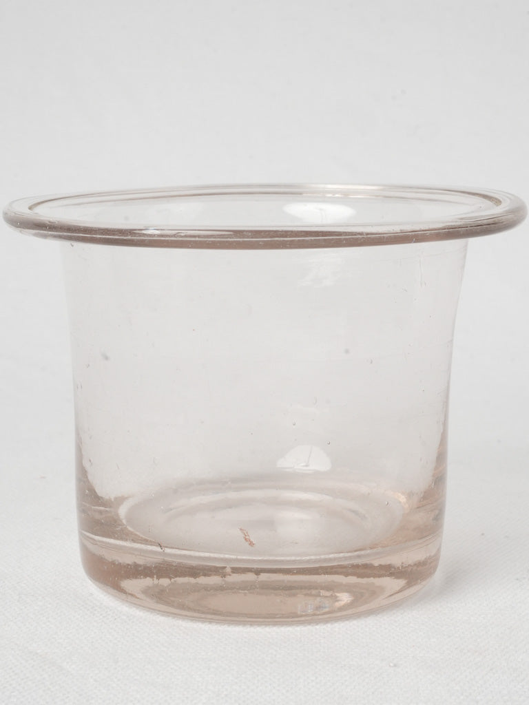 Historic blown glass preserve jar