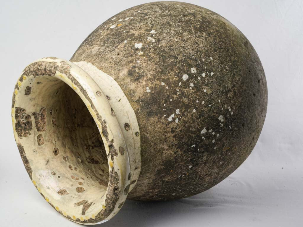 Antique handcrafted Biot storage jar