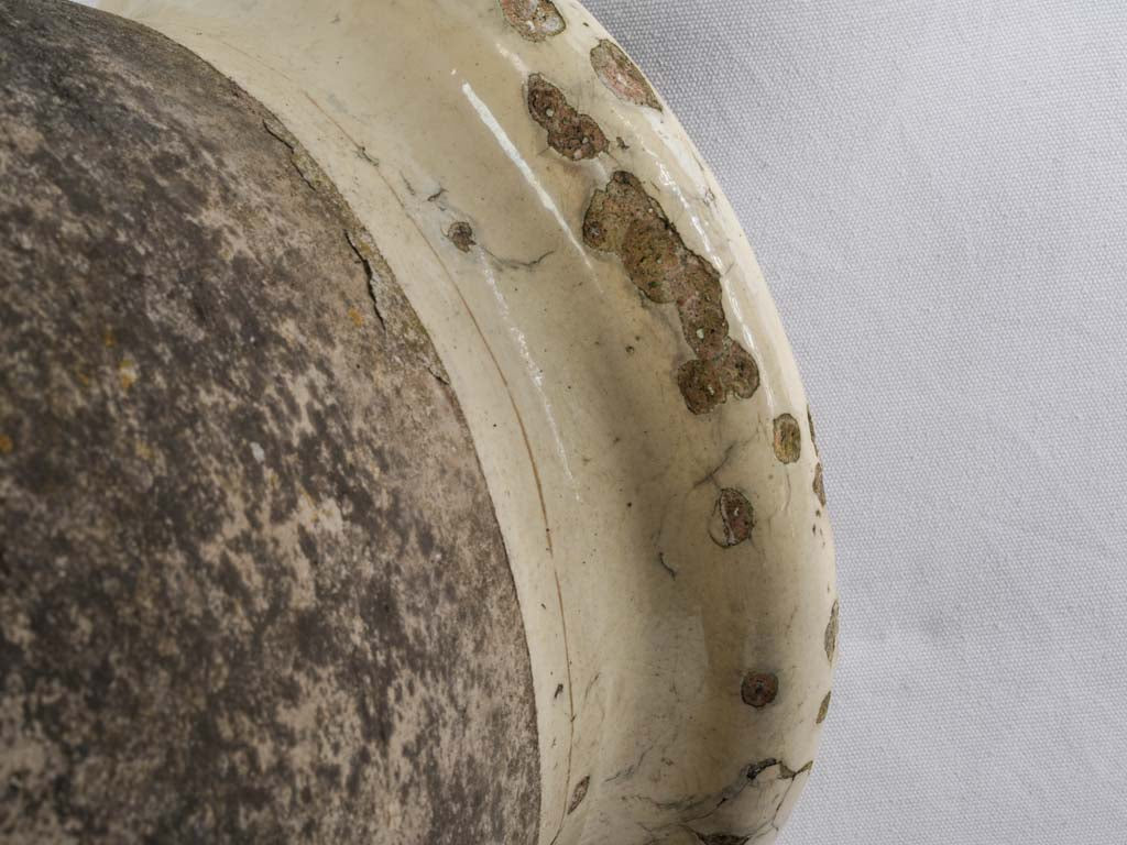 Classic Biot jar with patina