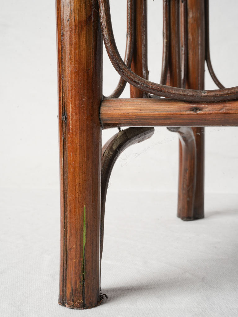 Softly aged French side tables  