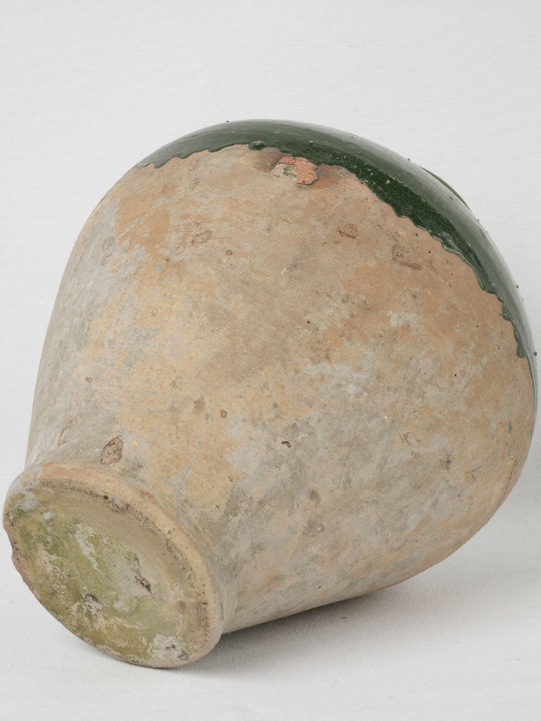 Rustic French pickle and oil jar
