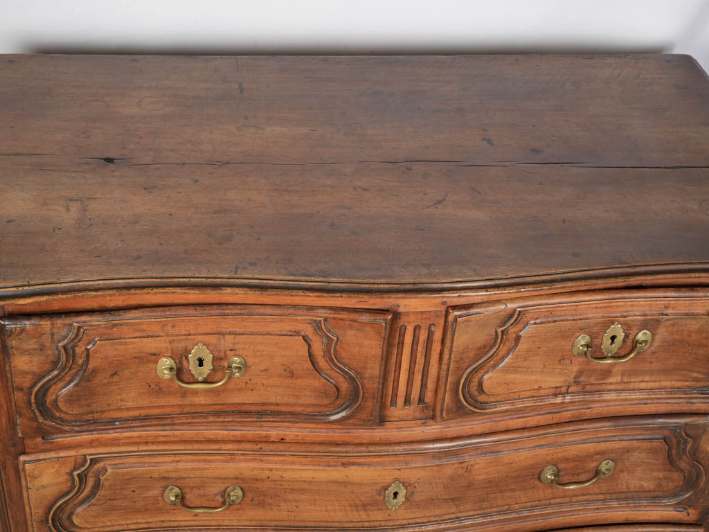 Country elegance Louis XV commode