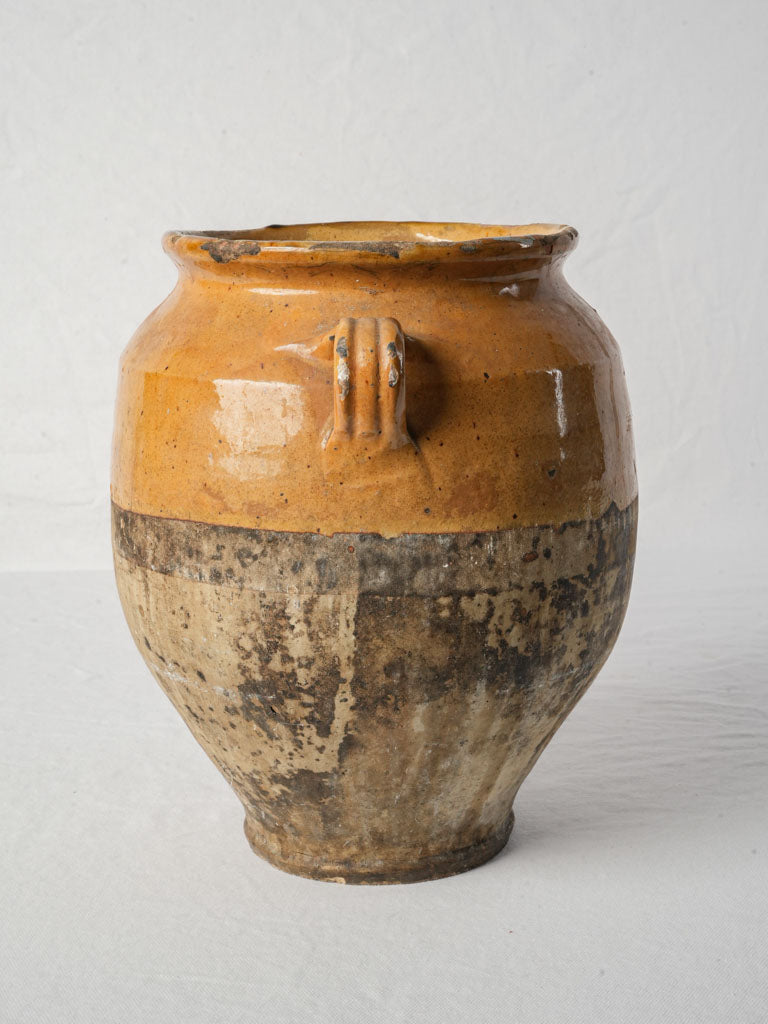 Aged patina confit stoneware  