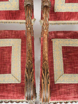 Regal, 19th-century ceremonial armchairs