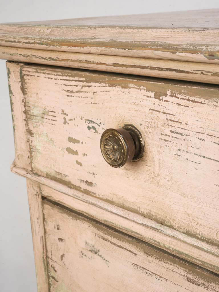 Romantic soft pink furniture.