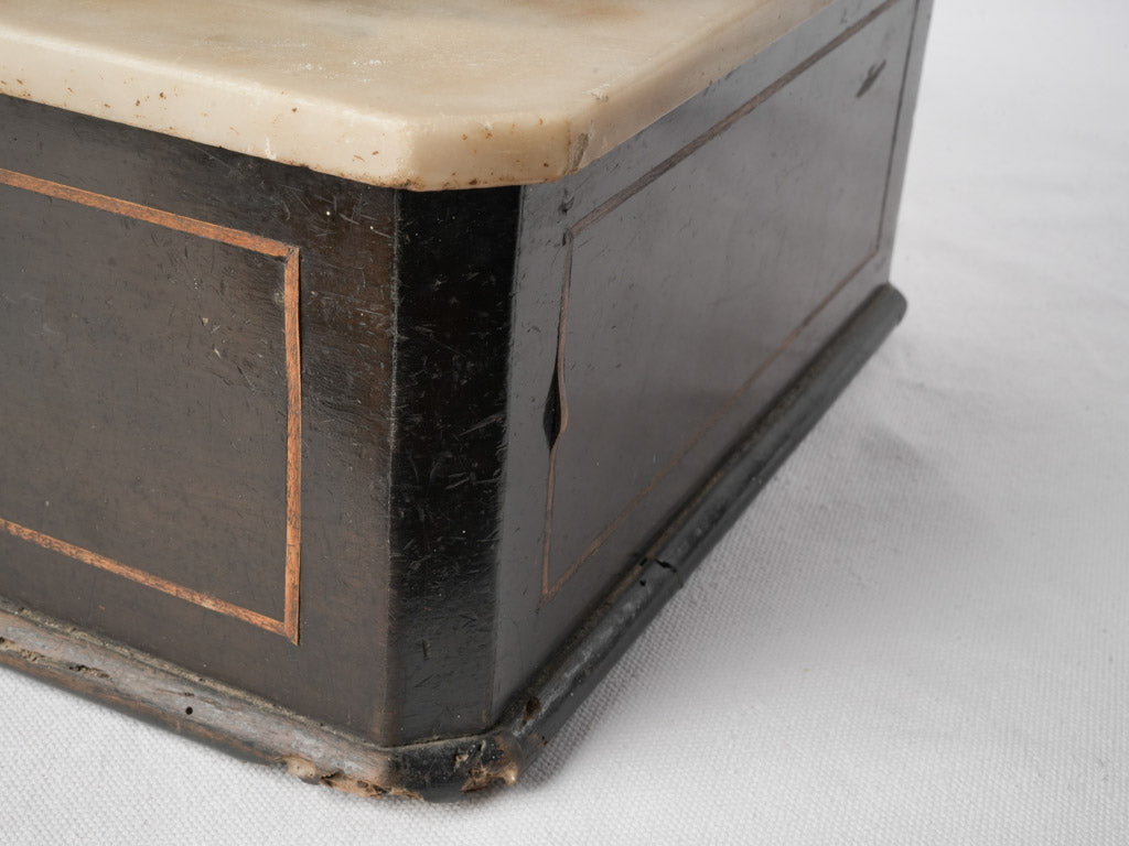Substantial French Two-Pan Mercantile Scale Circa 1900 - 30"