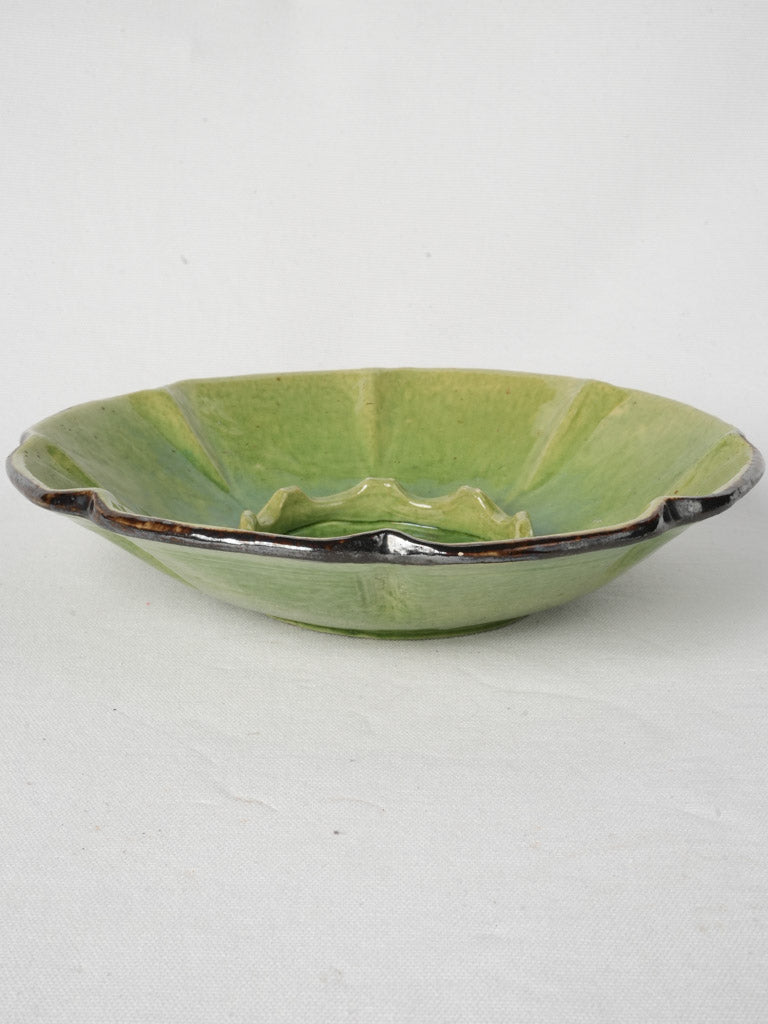 Elegant Dieulefit artisan platter  