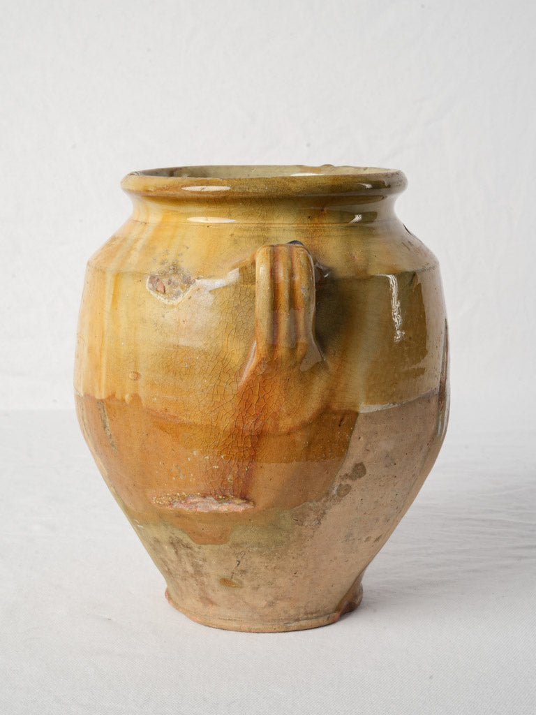 Timeworn rustic French storage vessel
