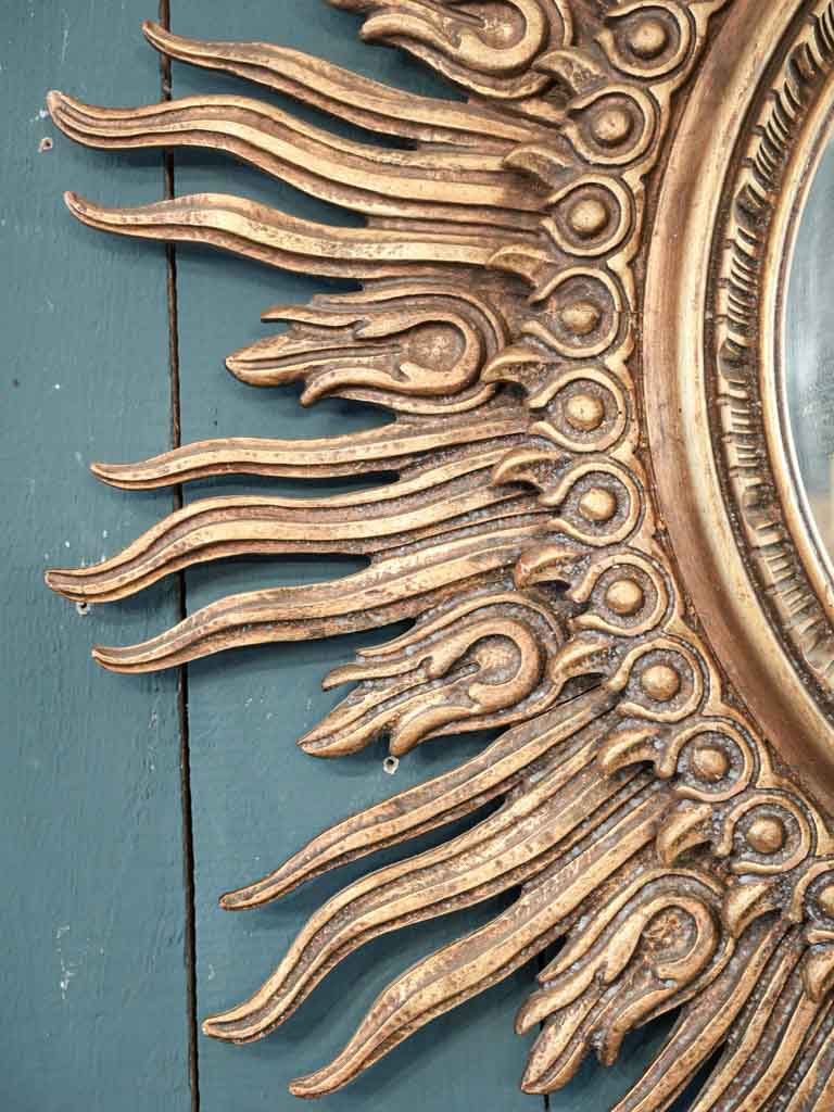 Elegant 1970s style mirror