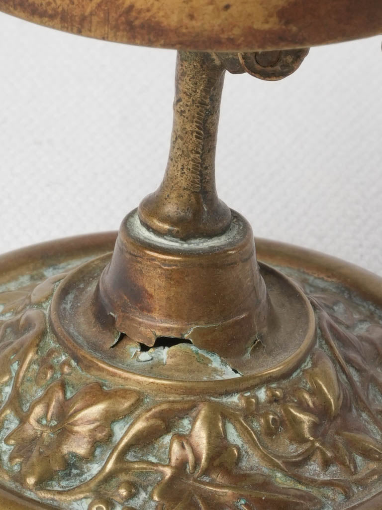 Delightful Petite French Brass Counter Bell Circa 1900 - 4"