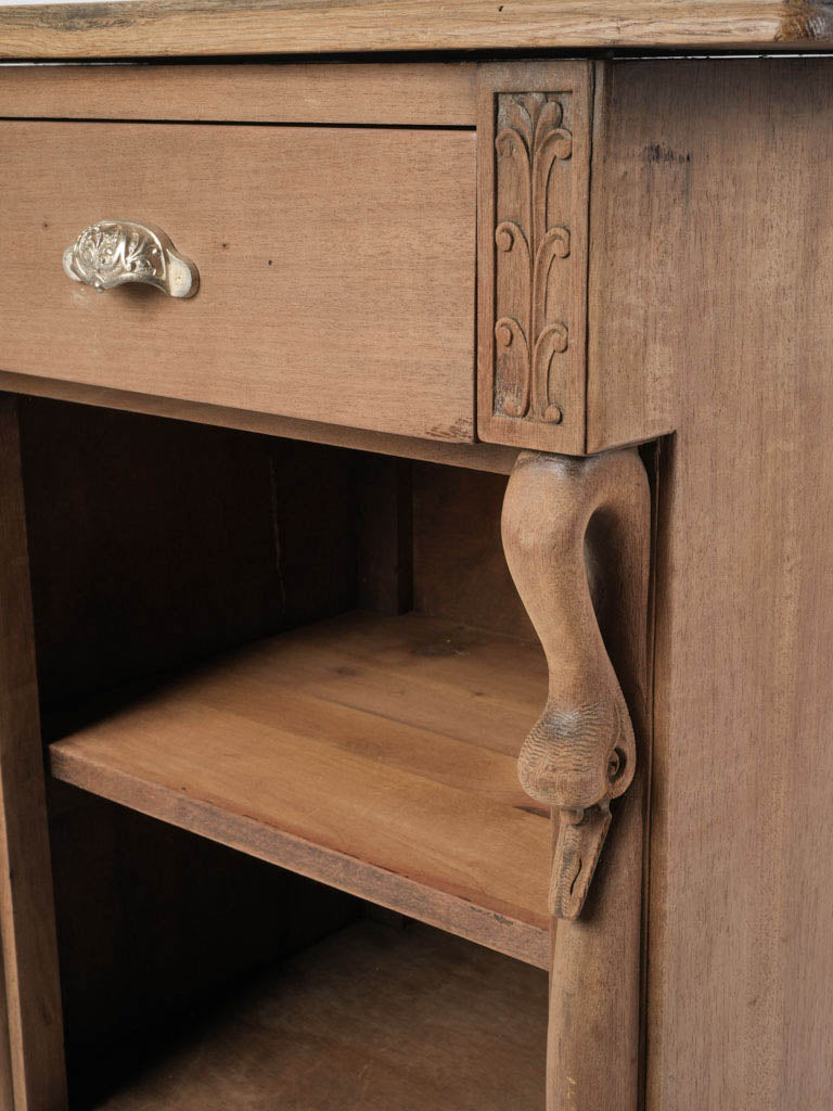 Matte grain French early 1900s table  