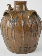 Rare 18th-century French glazed pot
