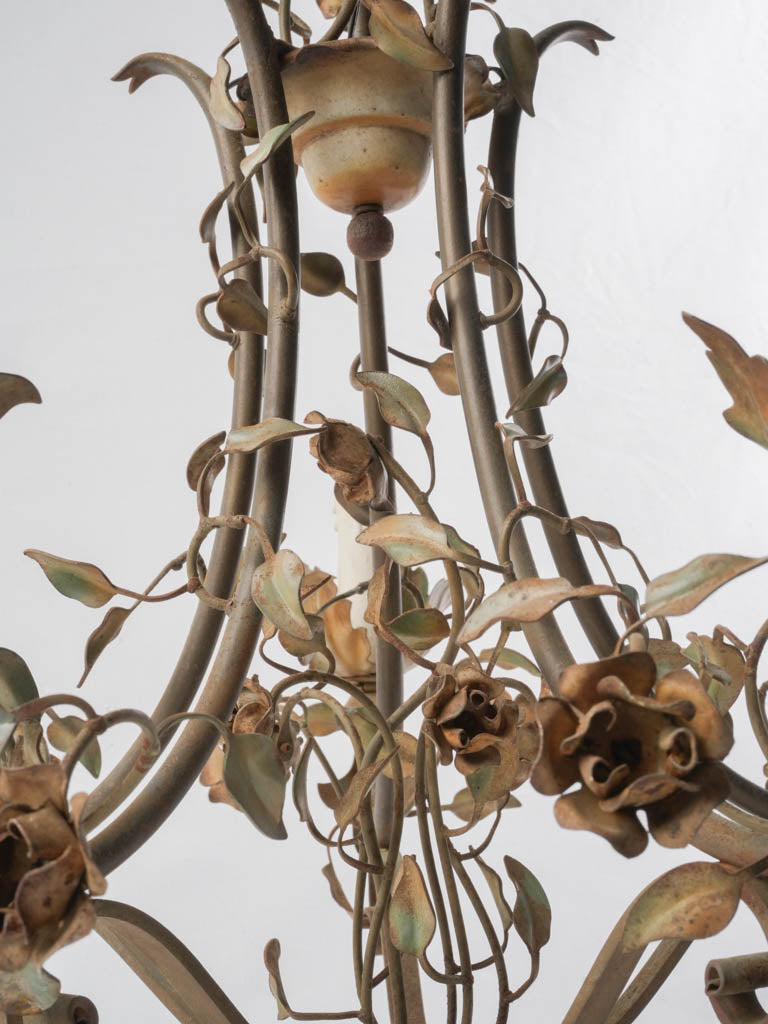 Handcrafted vintage hanging light