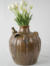 Eighteenth-century original French walnut oil pot