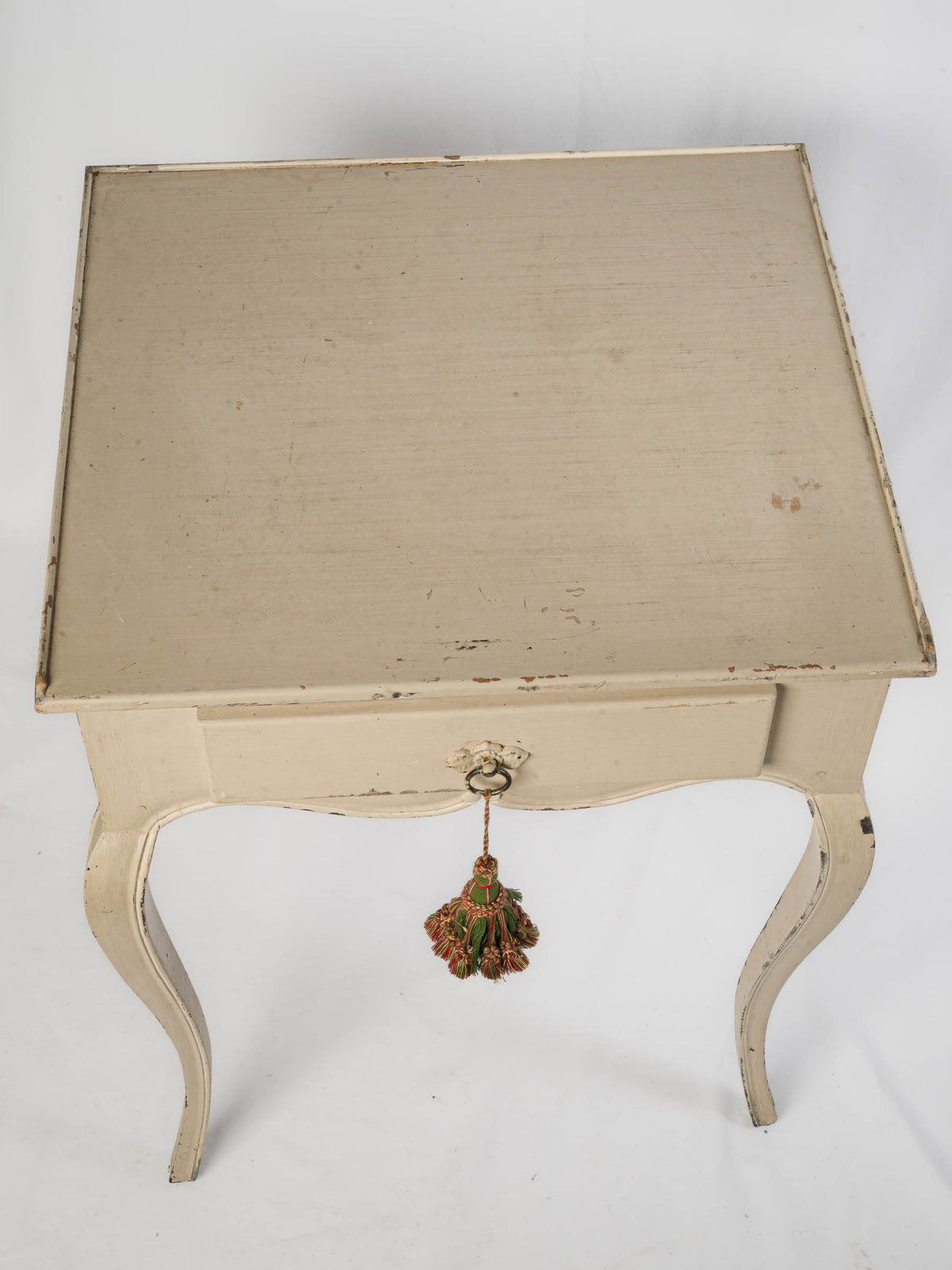 Louis XV Side Table w/ Later Off-White Painted Finish - 31½" x  24¾"