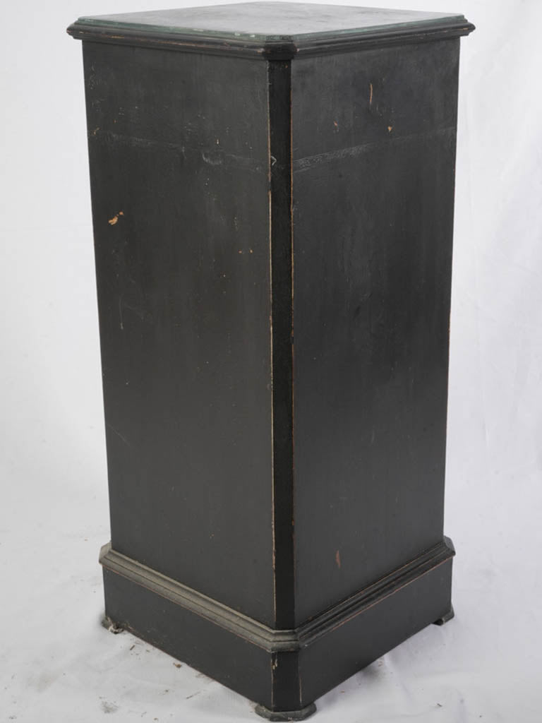 Narrow footprint French accessory cabinet  