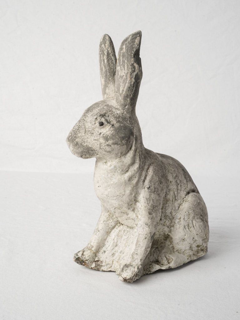 Charming mid-century rabbit sculpture