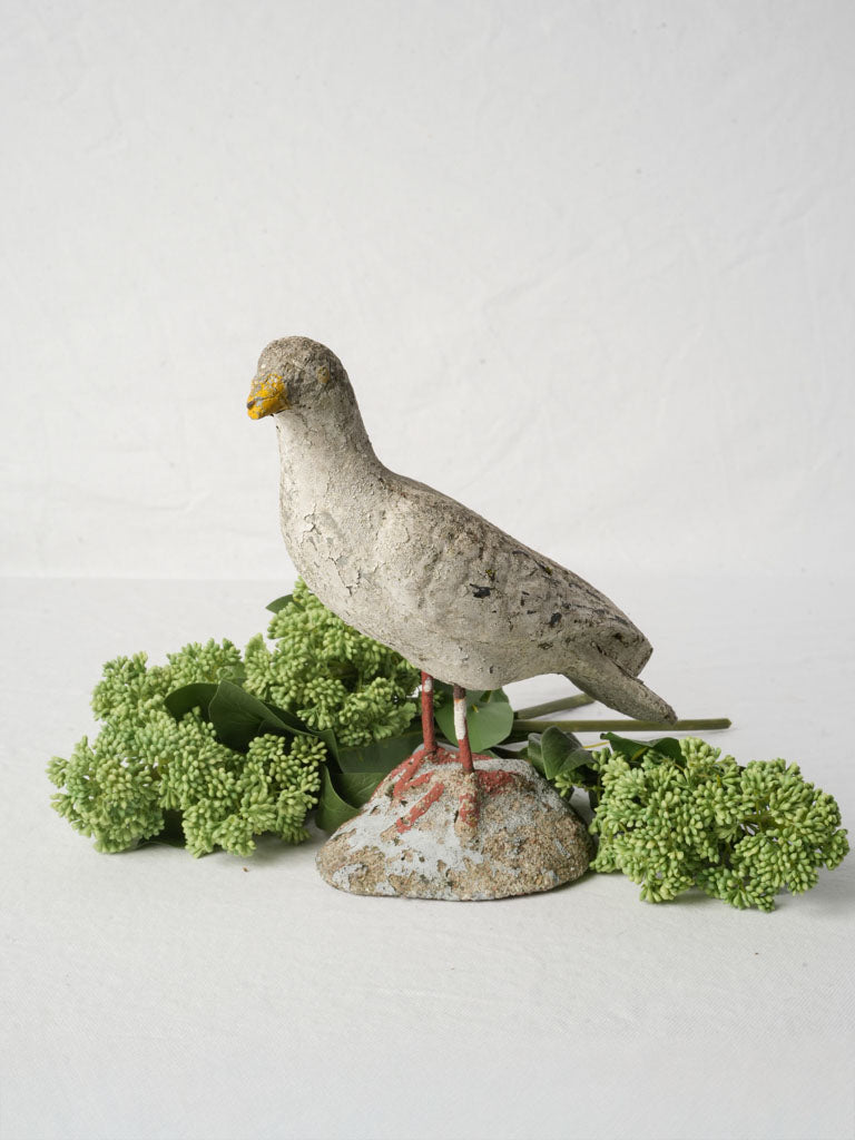 Vintage French concrete garden sculpture