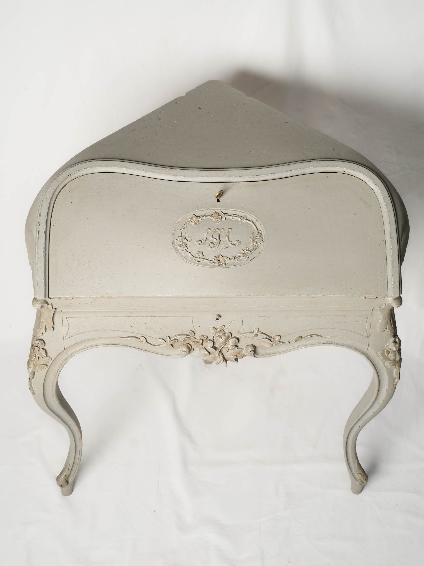 Early 19th Century Provençal Lady's Desk w/ Original Paint - 36½"