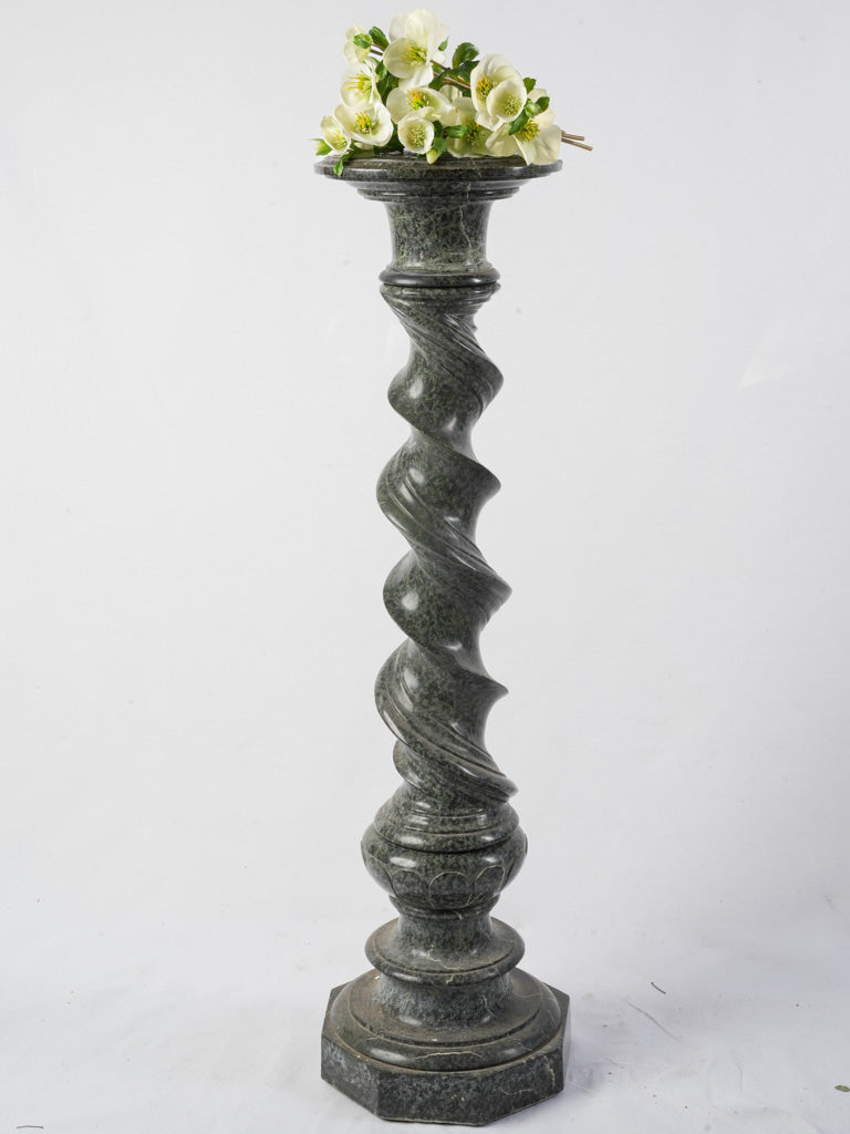 Seamlessly crafted stone column  