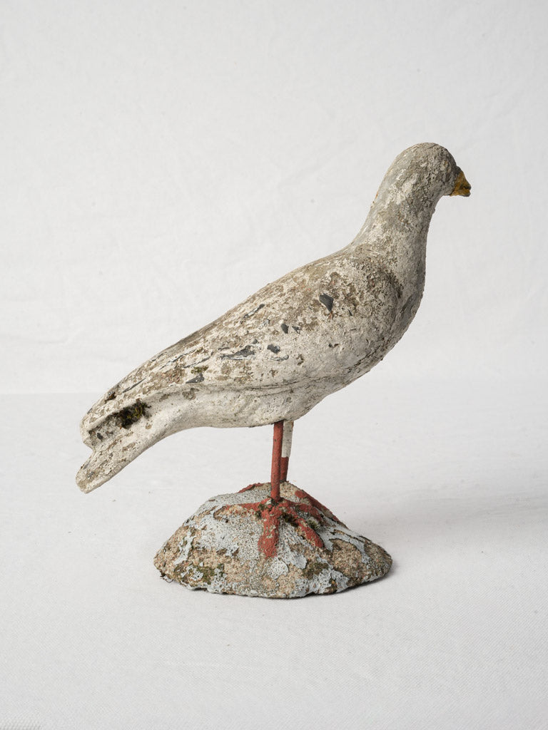 Patina-finished coastal home ornament