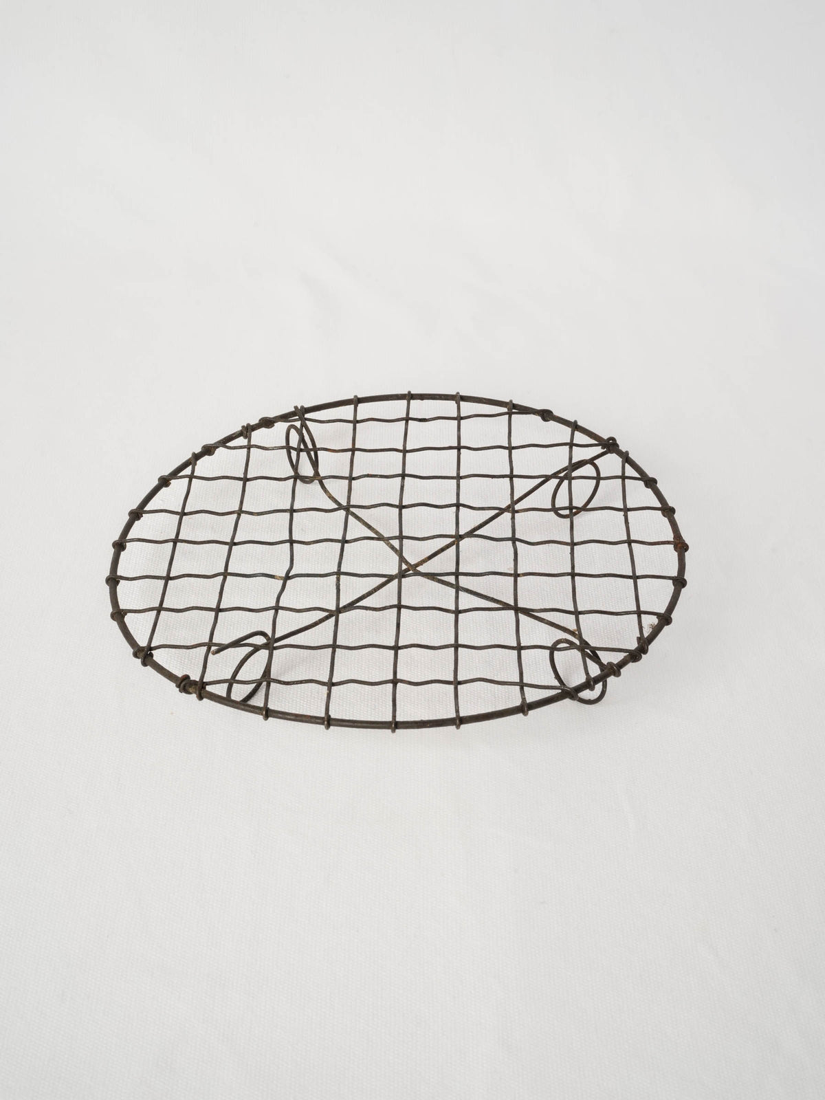 Small French Wirework Grille Late 19th Century Provence