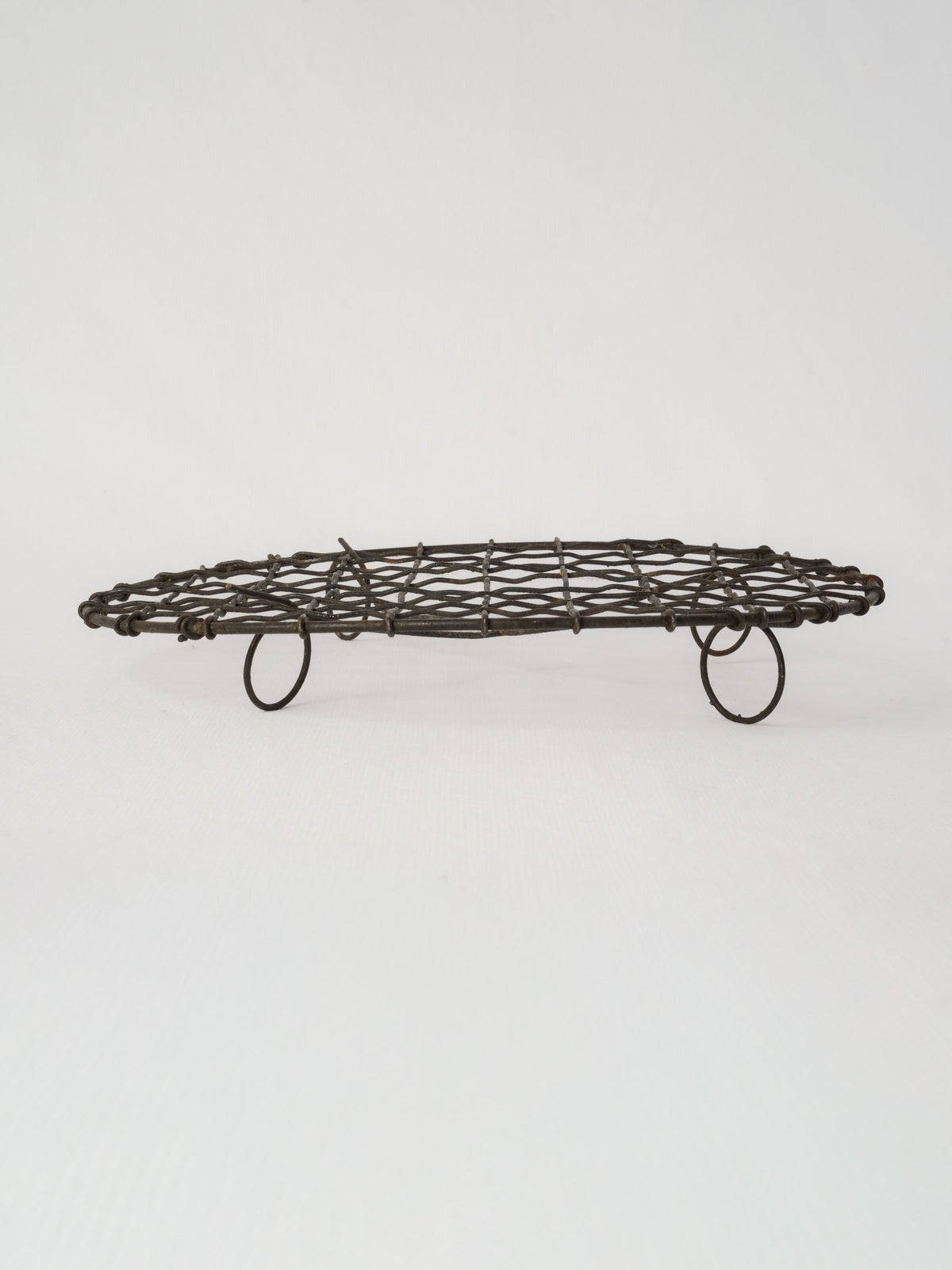 Small French Wirework Grille Late 19th Century Provence