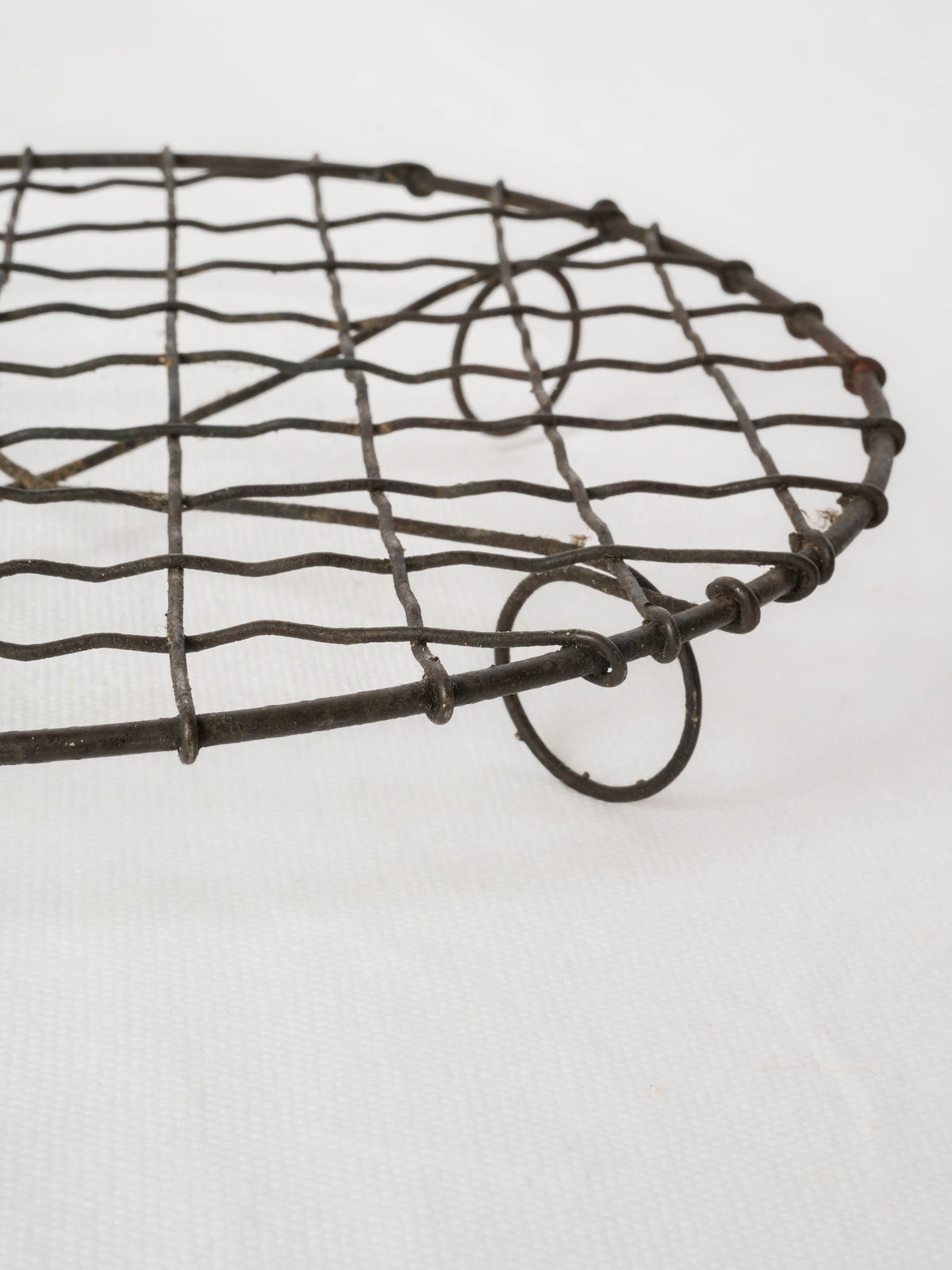 Small French Wirework Grille Late 19th Century Provence
